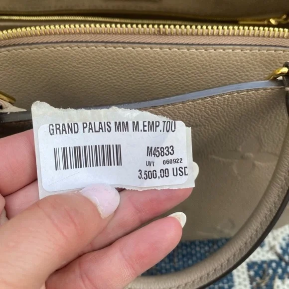 Louis Vuitton Grand Palais MM with Signature Monogram Empriente w/dust bag, box - Picture 8 of 13